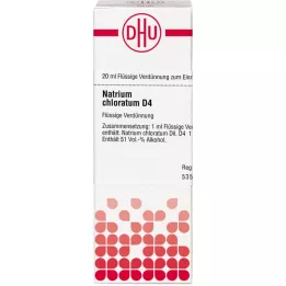 NATRIUM CHLORATUM Dilución D 4, 20 ml