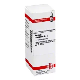 NATRIUM CHLORATUM D 6 Dilución, 20 ml