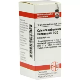 CALCIUM CARBONICUM Hahnemanni D 30 glóbulos, 10 g