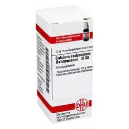 CALCIUM CARBONICUM Hahnemanni D 30 glóbulos, 10 g