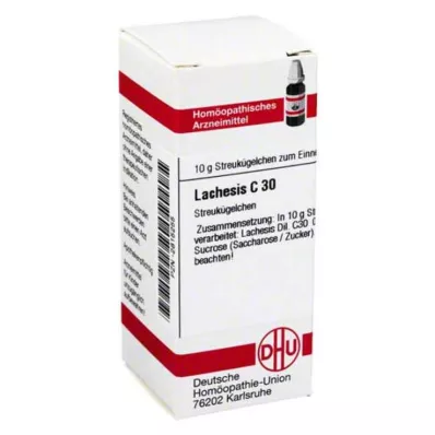 DHU Lachesis C 30 glóbulos, 10 g