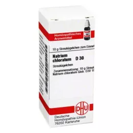 NATRIUM CHLORATUM D 30 glóbulos, 10 g