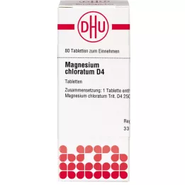 MAGNESIUM CHLORATUM D 4 tabletas, 80 uds