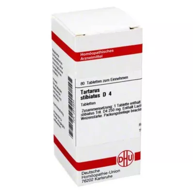TARTARUS STIBIATUS D 4 tabletas, 80 uds