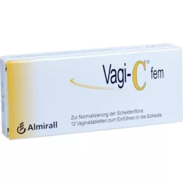 VAGI C Fem comprimidos vaginales, 12 uds