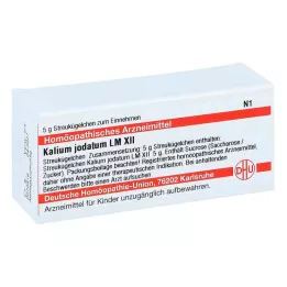 KALIUM JODATUM LM XII Glóbulos, 5 g
