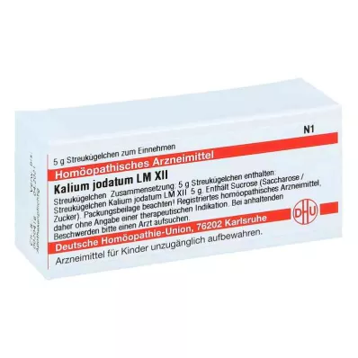 KALIUM JODATUM LM XII Glóbulos, 5 g