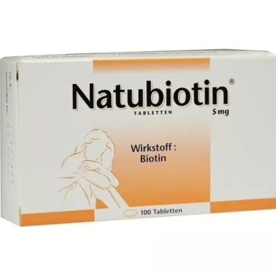 NATUBIOTIN Comprimidos, 100 uds
