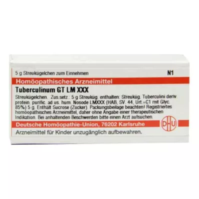 TUBERCULINUM GT LM XXX Glóbulos, 5 g