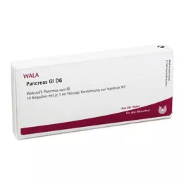 PANCREAS GL D 6 Ampollas, 10X1 ml