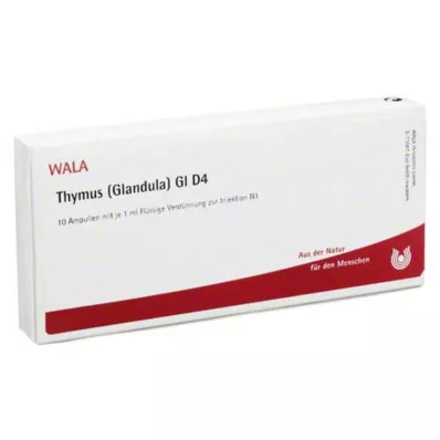THYMUS GLANDULA GL D 4 Ampollas, 10X1 ml