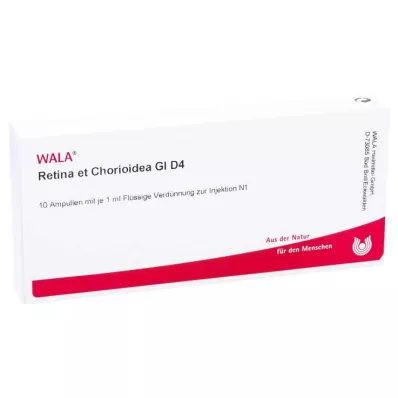 Retina y corioidea GL D 4 ampollas, 10X1 ml