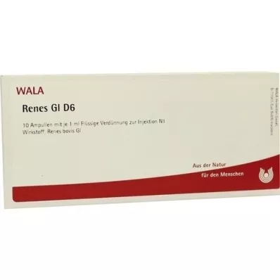 RENES GL D 6 Ampollas, 10X1 ml