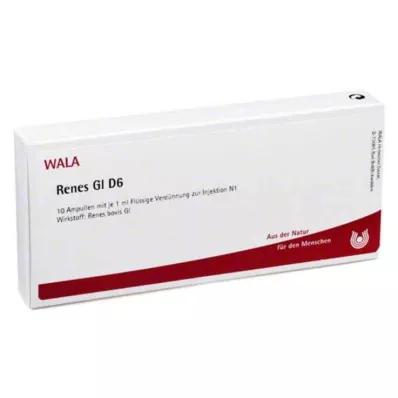 RENES GL D 6 Ampollas, 10X1 ml