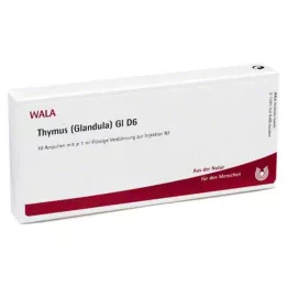 THYMUS GLANDULA GL D 6 Ampollas, 10X1 ml