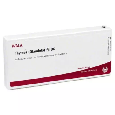 Timo Glandula GL D 6 ampollas, 10X1 ml