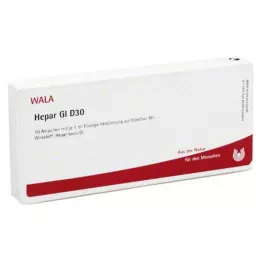 HEPAR GL D 30 Ampollas, 10X1 ml