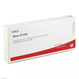RENES GL D 30 Ampollas, 10X1 ml