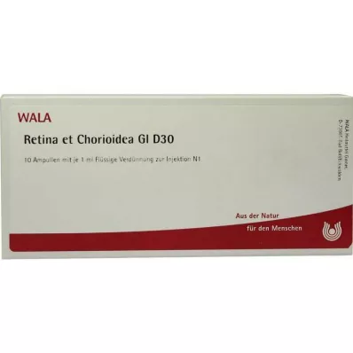 Retina y corioidea GL D 30 ampollas, 10X1 ml