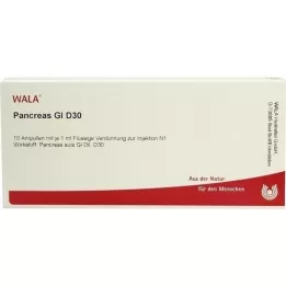 PANCREAS GL D 30 Ampollas, 10X1 ml