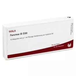 PANCREAS GL D 30 Ampollas, 10X1 ml