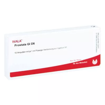 Ampollas Próstata Gl D6 (10x1 ml)