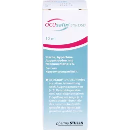OCUSALIN 5% OSD Gotas para los ojos, 1X10 ml
