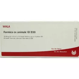 FORMICA EX animale GL D 30 ampollas, 10X1 ml