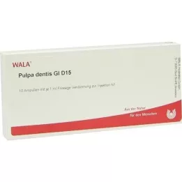 PULPA DENTIS GL D 15 Ampollas, 10X1 ml