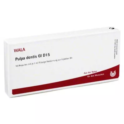 PULPA DENTIS GL D 15 Ampollas, 10X1 ml