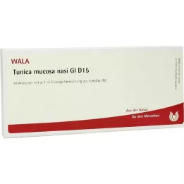 TUNICA mucosa nasi GL D 15 ampollas, 10X1 ml