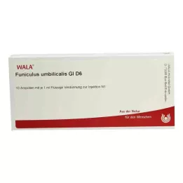 FUNICULUS UMBILICALIS GL D 6 Ampollas, 10X1 ml