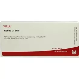 RENES GL D 15 Ampollas, 10X1 ml