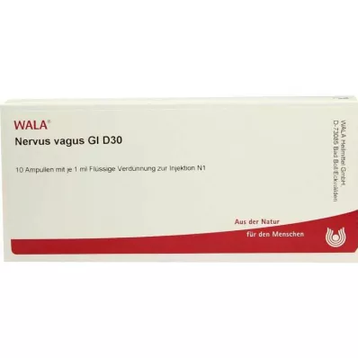 NERVUS VAGUS GL D 30 Ampollas, 10X1 ml