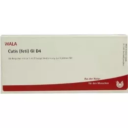 CUTIS feti GL D 4 ampollas, 10X1 ml