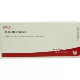 CUTIS feti GL D 4 ampollas, 10X1 ml