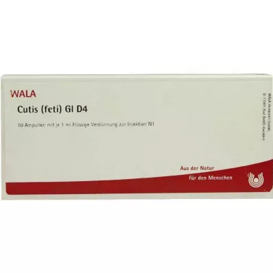CUTIS feti GL D 4 ampollas, 10X1 ml