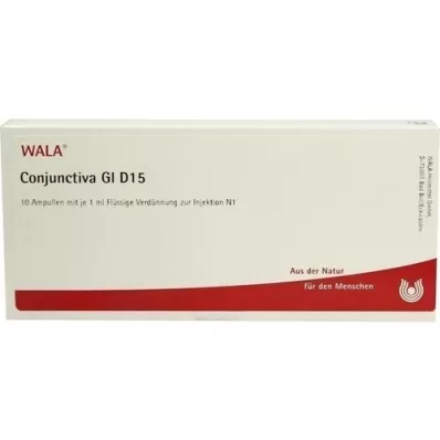 CONJUNCTIVA GL D 15 Ampollas, 10X1 ml