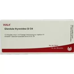 GLANDULA THYREOIDEA GL D 4 Ampollas, 10X1 ml