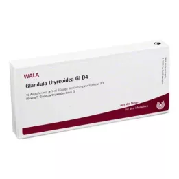 GLANDULA THYREOIDEA GL D 4 Ampollas, 10X1 ml