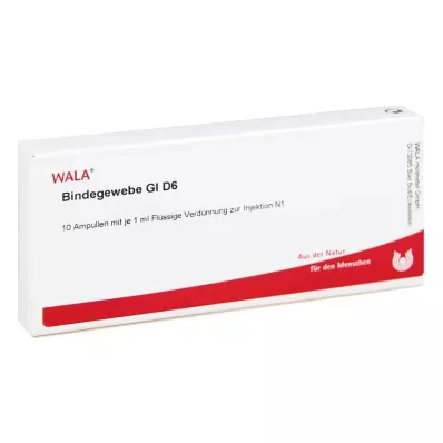 BINDEGEWEBE GL D 6 Ampollas, 10X1 ml BINDEGEWEBE GL D 6 Ampollas, 10X1 ml