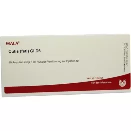 CUTIS feti GL D 6 ampollas, 10X1 ml