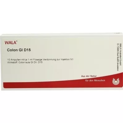 COLON GL D 15 Ampollas, 10X1 ml