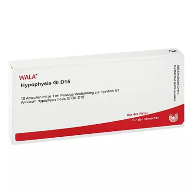 HYPOPHYSIS GL D 15 Ampollas, 10X1 ml