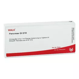 PANCREAS GL D 10 ampollas, 10X1 ml