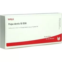 PULPA DENTIS GL D 30 Ampollas, 10X1 ml