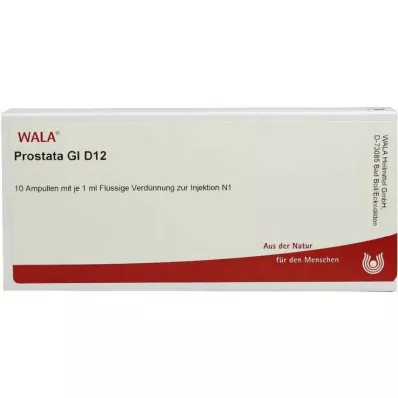 Próstata GL D 12 ampollas, 10X1 ml