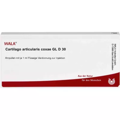 CARTILAGO articularis coxae GL D 30 ampollas, 10X1 ml