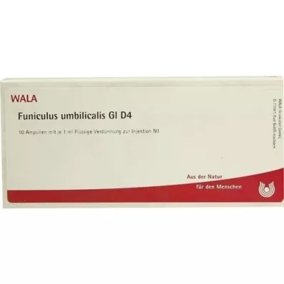 FUNICULUS UMBILICALIS GL D 4 Ampollas, 10X1 ml