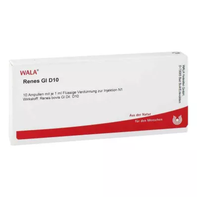 Renes Gl D10 ampollas (10x1 ml) Renes Gl D10 ampollas (10x1 ml)
